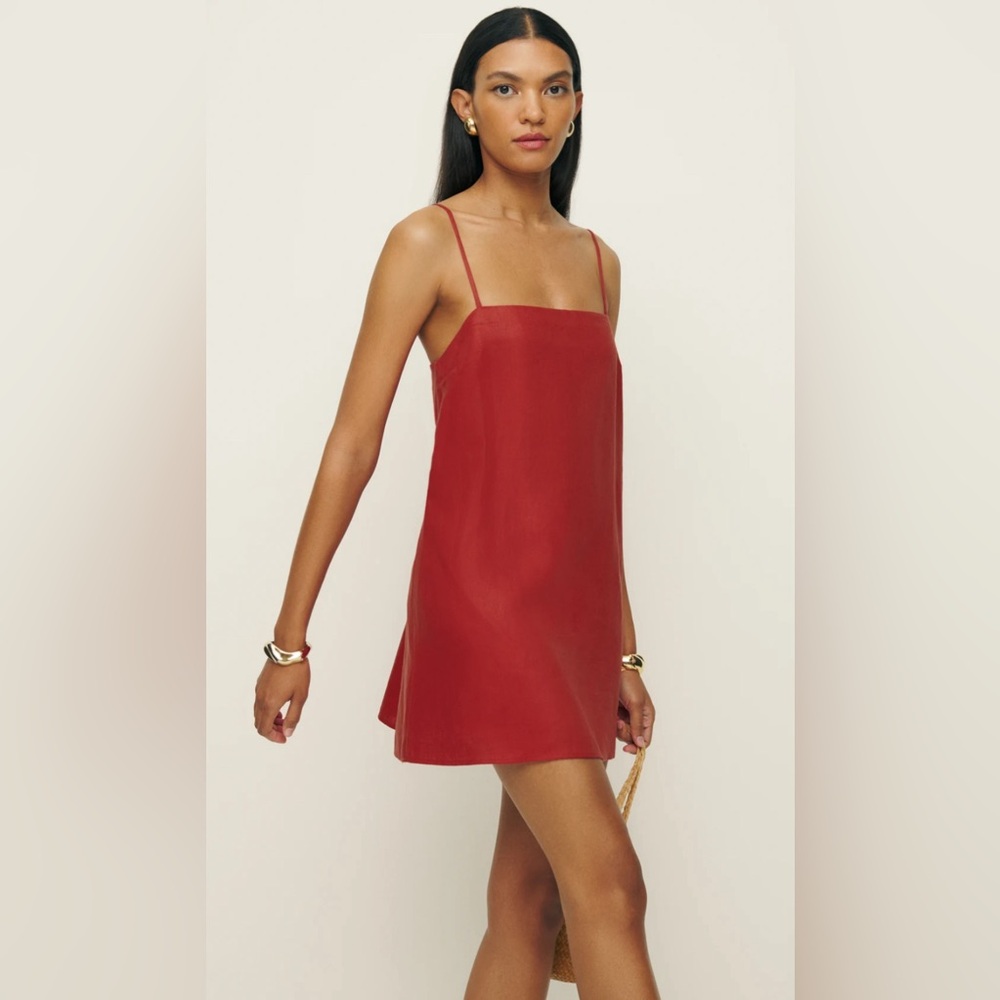 Aubree Linen Dress XS